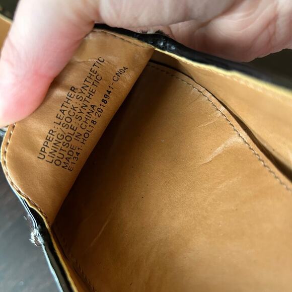 J. CREW Cora Leopard Calf Hair Smoking women’s size 8 Flats - Picture 4 of 8